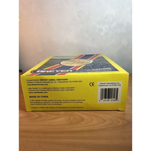 2004 Little Debbie Special Edition Doll On Breyer Horse 701806 - Picture 6 of 7